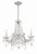Crystorama 4476-CL-MWP Maria Theresa 5 Light Hand Cut Crystal Mini Chandelier - Parent