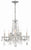 Crystorama 4476-CL-MWP Maria Theresa 5 Light Hand Cut Crystal Mini Chandelier - Parent