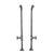 Barclay 4502MC-34 34-1/2 Free Standing Tubs up. With Tops Cross Handles - Parent
