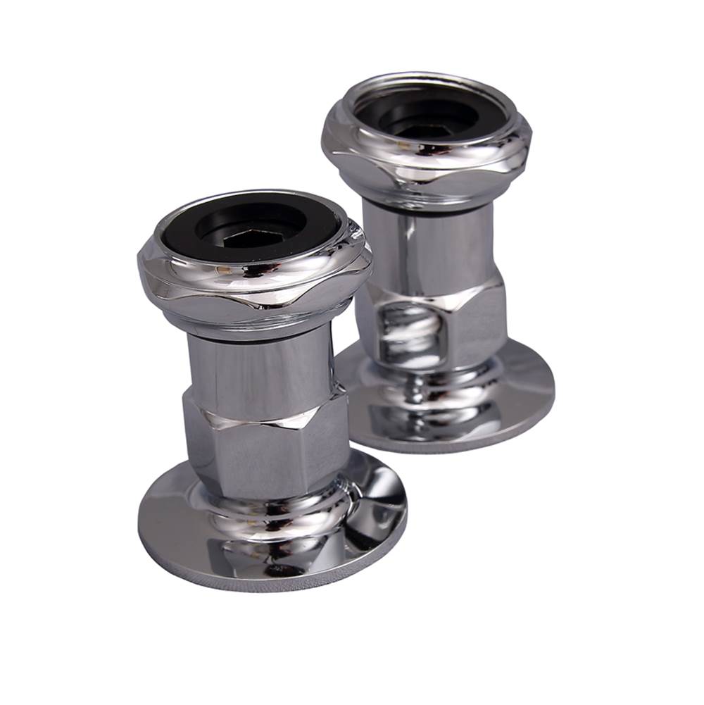 Barclay 4505S Straight 1/2 Wall MountCoupler 1-3/4 Long