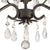 Crystorama 4534-EB-CL-MWP Paris Market 3 Light Mini Chandelier - English Bronze