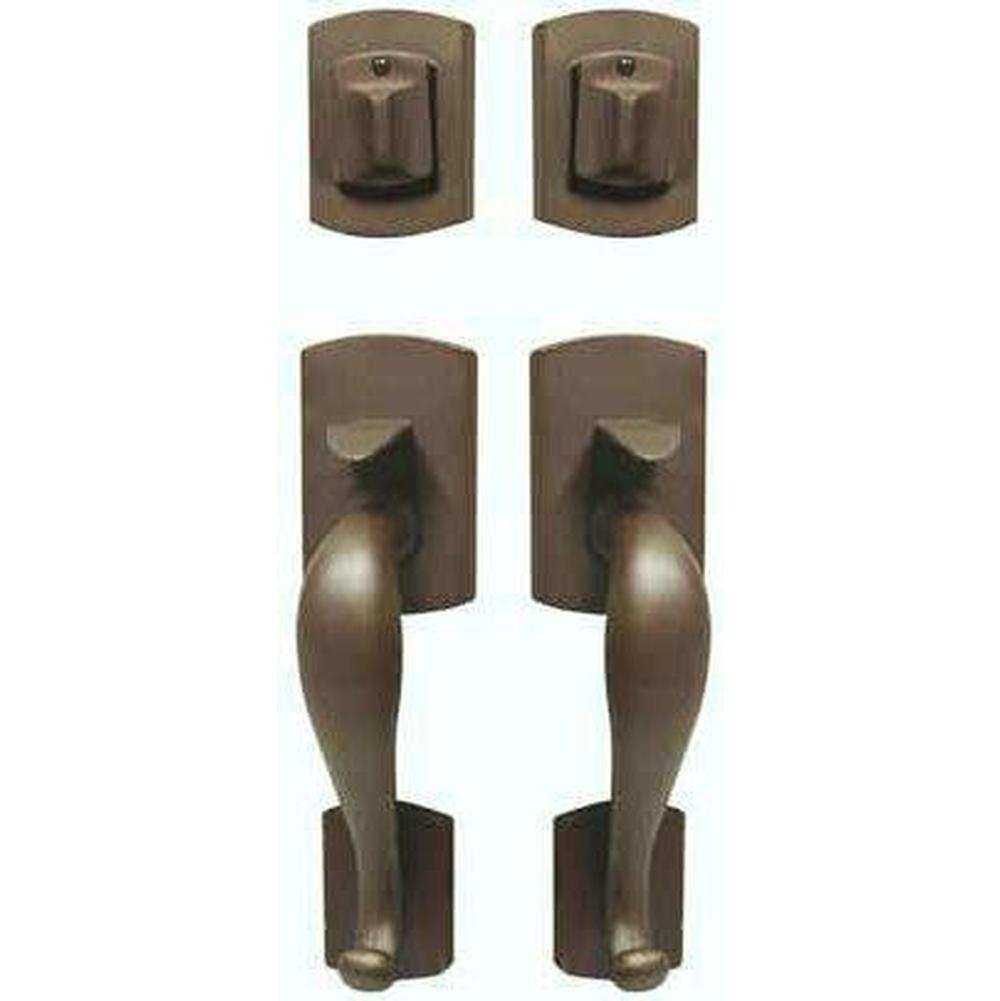 Emtek 453727 Ridgemont Arch Sect. Grip by Grip , Single Cyl.
