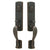 Emtek 453828 Logan Arch Mono. Grip by Grip , Single Cyl. - Parent