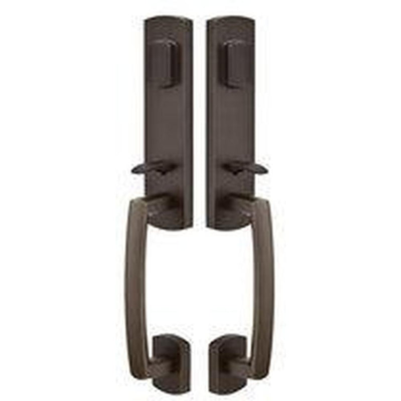 Emtek 454828 Logan Arch Mono. Grip by Grip , Double Cyl. - Parent