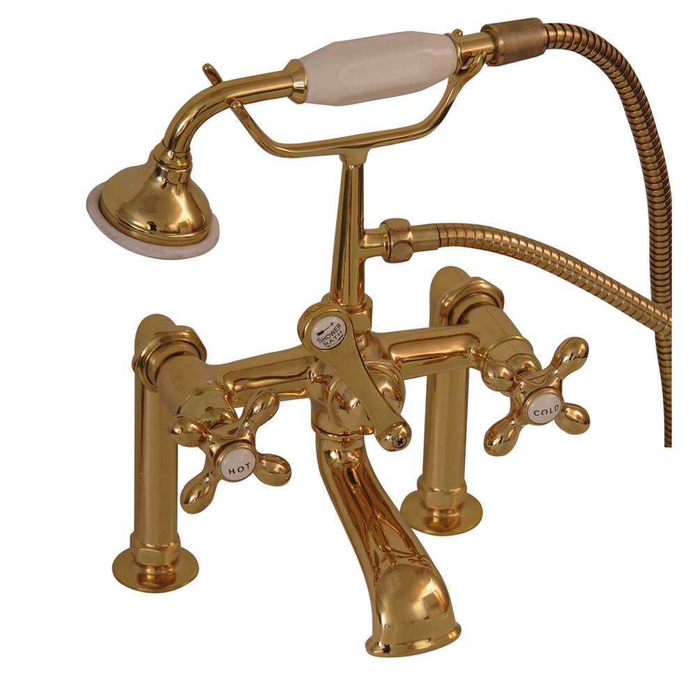 Barclay 4601-MC Elephant Spout Hand Shower 6 Mounts Cross Holders