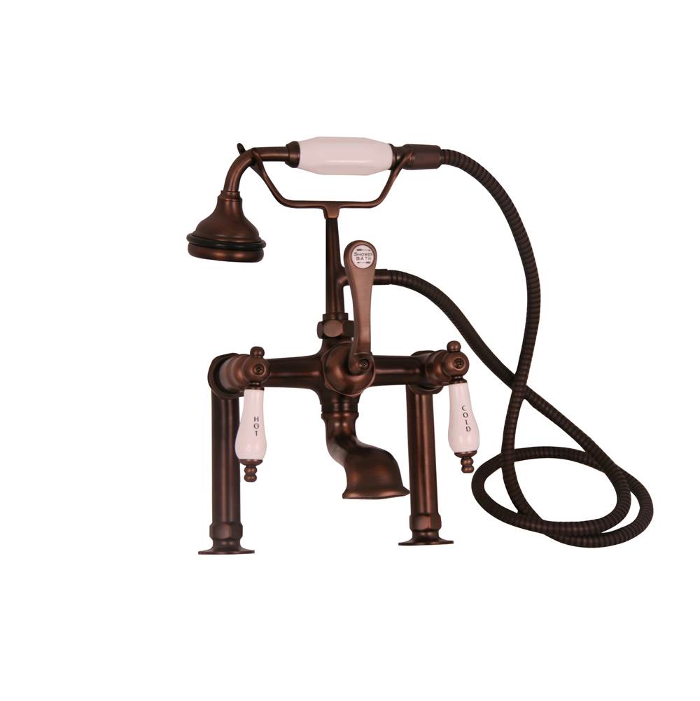 Barclay 4601-PL Elephant Spout Hand Shower 6 Mounts Porc Holders