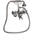 Barclay 4604-MC Elephant Spout Hand Shower 60 Hose Swvl Mts Metal Cross Handles - Parent