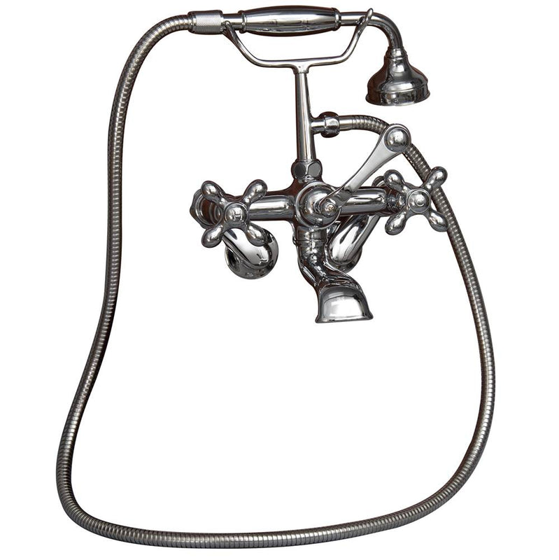 Barclay 4604-MC Elephant Spout Hand Shower 60 Hose Swvl Mts Metal Cross Handles - Parent