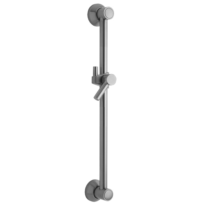 Jaclo 4624-PCH 24" Pin Mount Low Profile Wall Bar - Polished Chrome