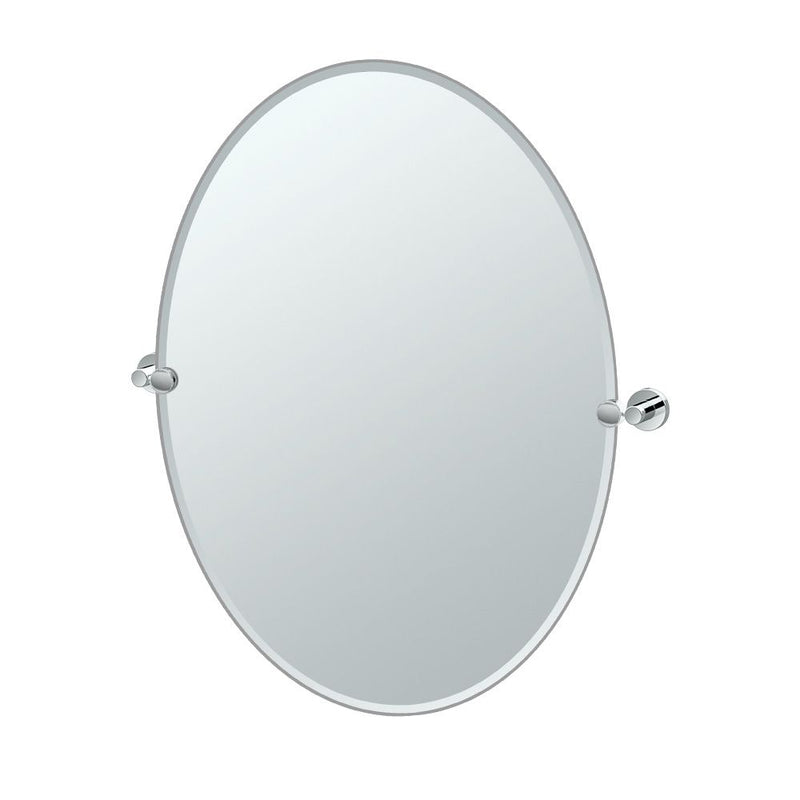 Gatco Glam 32H Frameless Oval Mirror - Parent