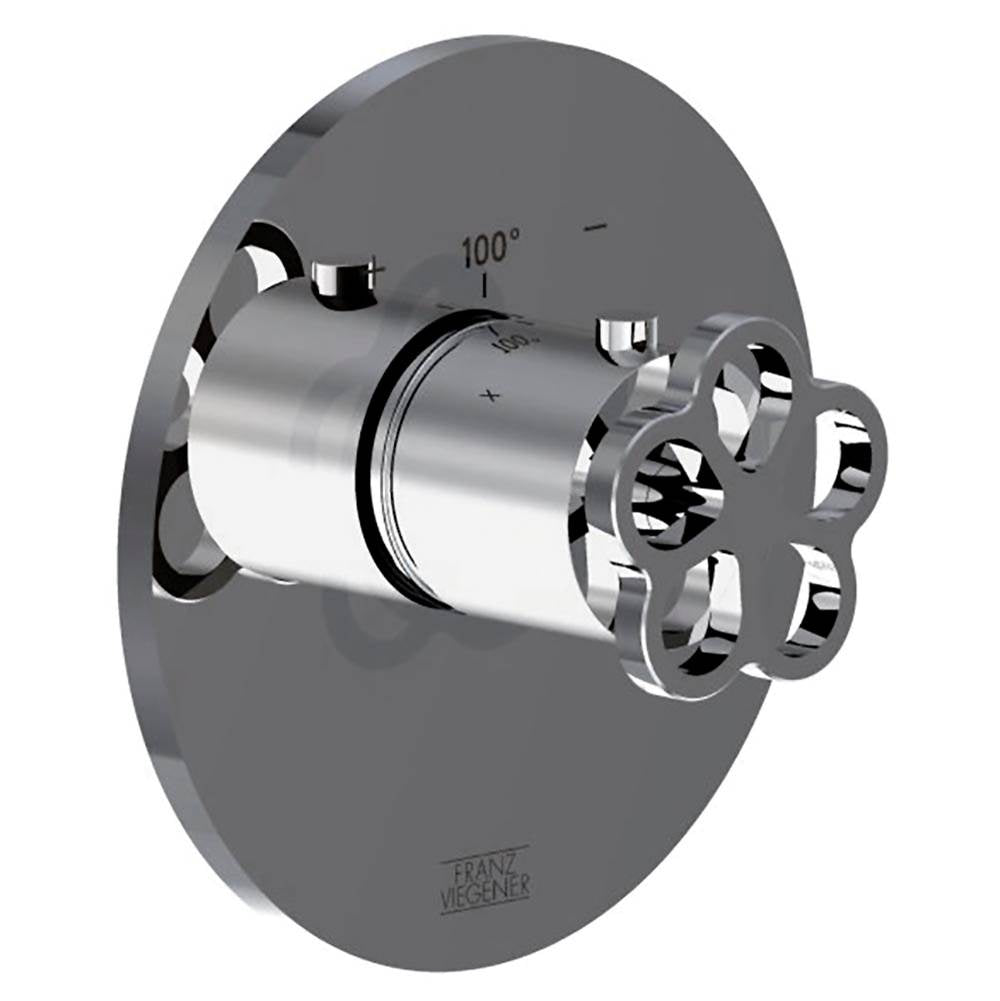 Franz Viegener FV217/J1.0 Industrial Chic Thermostatic Wall Valve - Trim Only