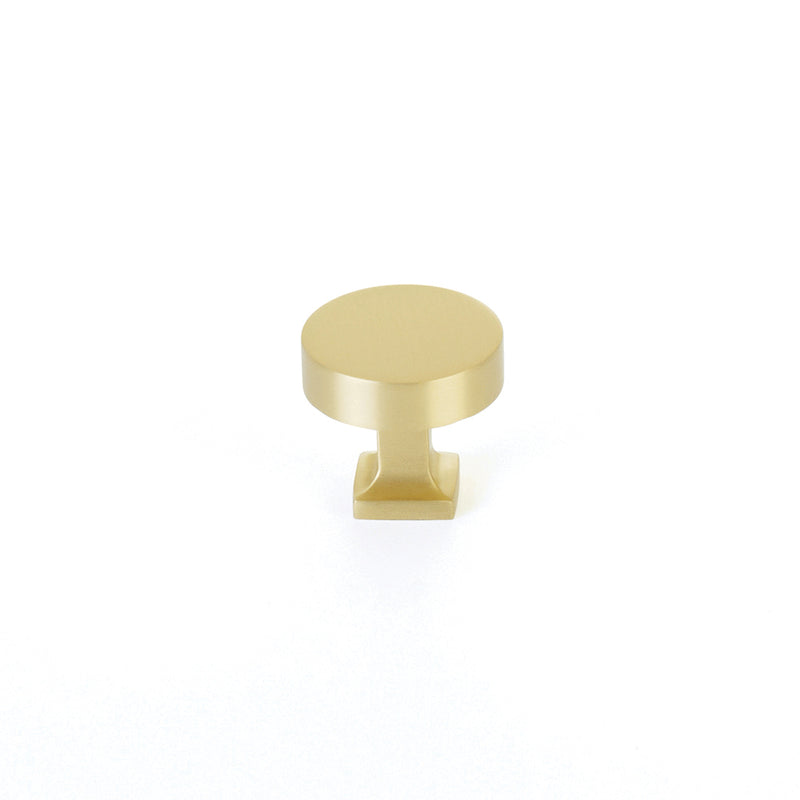 Schaub 469 Haniburton Round Knob with Base 1-1/4" Dia - Parent