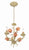 Crystorama 4803-SR Southport 3 Light Mini Chandelier - Sage Rose