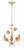Crystorama 4803-SR Southport 3 Light Mini Chandelier - Sage Rose