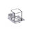 Kartners 480671 Vienna Glass Shelf