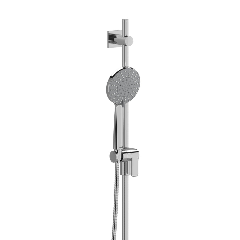 Riobel 4823C Handshower Set With 36" Slide Bar and 4-Function Handshower