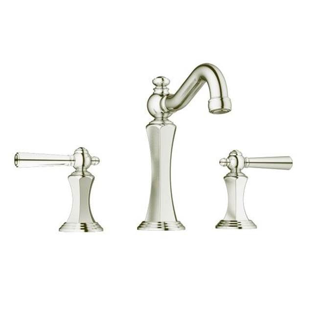 Santec 4920DI Hana Widespread Lavatory With Di Handles (Includes 1/2 Valves And 1-1/4 Pop-Up Drain Assembly )