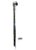 Westbrass 493144HRHBJ Semi-Exposed Tip-Toe BWO with Overflow Ball Joint