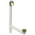 Westbrass 493244H Illusionary Overflow 12 in. and 4 in. Sch. 40 PVC Bath Waste and Overflow with Tip-Toe Bath Drain - Parent