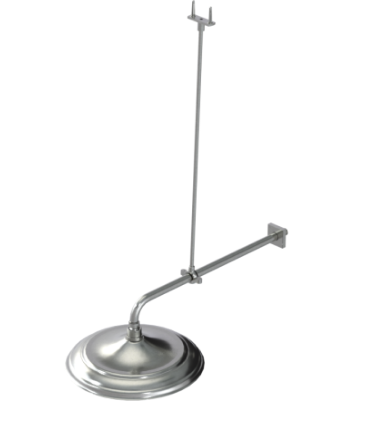 Rubinet 4F010 Shower Head 12 Arm Flange La