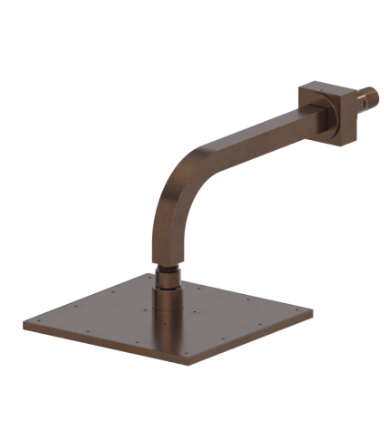 Rubinet 4F021 Shower Head 8 With Arm Flange