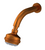 Rubinet 4F030 3 Function Shower Head with Wall Mount 8 Shower Arm And Flange
