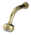 Rubinet 4F030 3 Function Shower Head with Wall Mount 8 Shower Arm And Flange