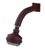Rubinet 4F033 3 Function Shower Head with Wall Mount 8 Shower Arm Flange