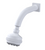 Rubinet 4F033 3 Function Shower Head with Wall Mount 8 Shower Arm Flange