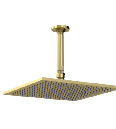 Rubinet 4F217 14 Shower Head With Ceiling Mount 8 X 3/4 Shower Arm Mounting Flange - Parent