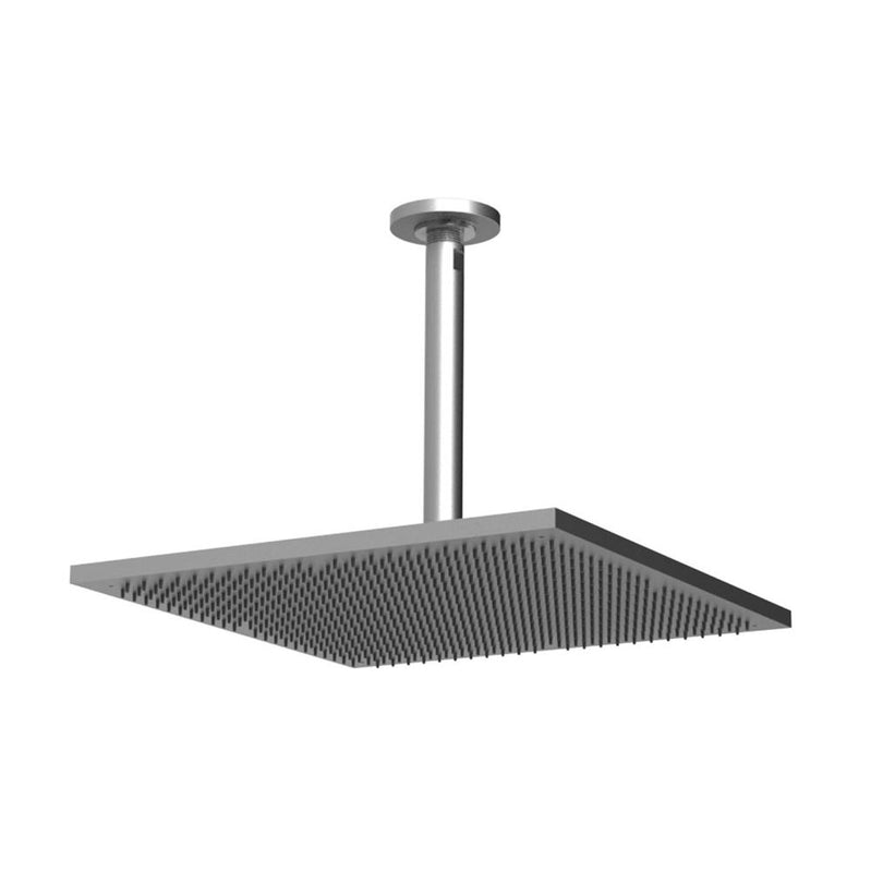 Rubinet 4F217 14 Shower Head With Ceiling Mount 8 X 3/4 Shower Arm Mounting Flange