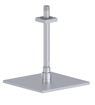Rubinet 4F221 8 Shower Head With Wall Mount 12 Shower Arm Flange