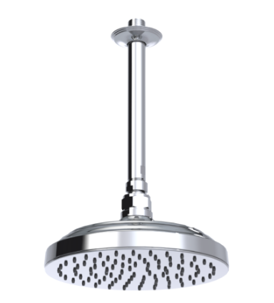 Rubinet 4F223 8 Shower Head With Wall Mount 12 Shower Arm Flange - Parent
