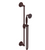 Rubinet 4GET0 Adjustable Slide Bar With Hand Held Shower Assembly