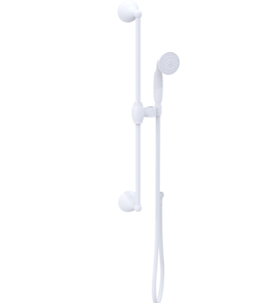 Rubinet 4GFM0 Adjustable Slide Bar With Hand Held Shower Assembly