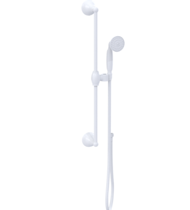 Rubinet 4GFM0 Adjustable Slide Bar With Hand Held Shower Assembly