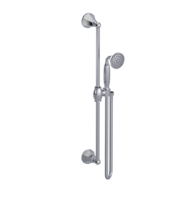 Rubinet 4GHX0 Adjustable Slide Bar With Hand Held Shower Assembly