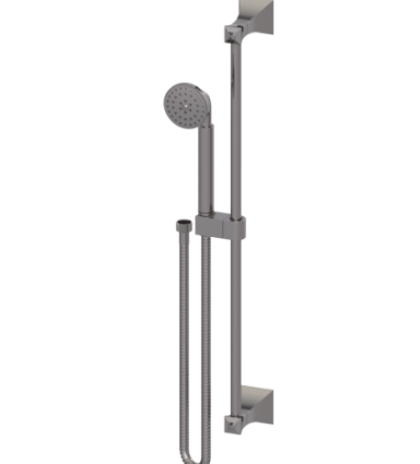 Rubinet 4GIC0 Adjustable Slide Bar With Hand Held Shower Assembly