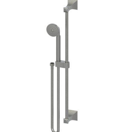 Rubinet 4GIC0 Adjustable Slide Bar With Hand Held Shower Assembly