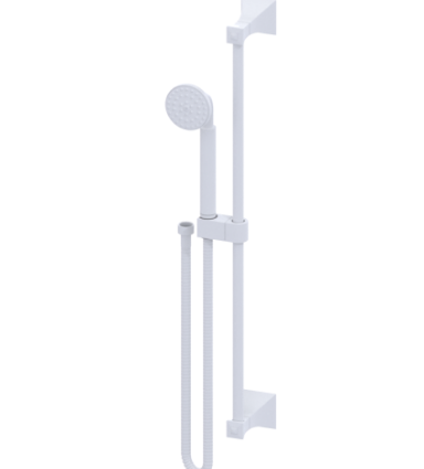 Rubinet 4GIC0 Adjustable Slide Bar With Hand Held Shower Assembly