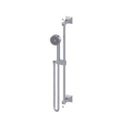 Rubinet 4GIC3 Adjustable Slide Bar With Hand Held Shower Assembly 3 Function