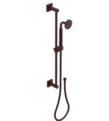 Rubinet 4GLA0 Adjustable Slide Bar With Hand Held Shower Assembly