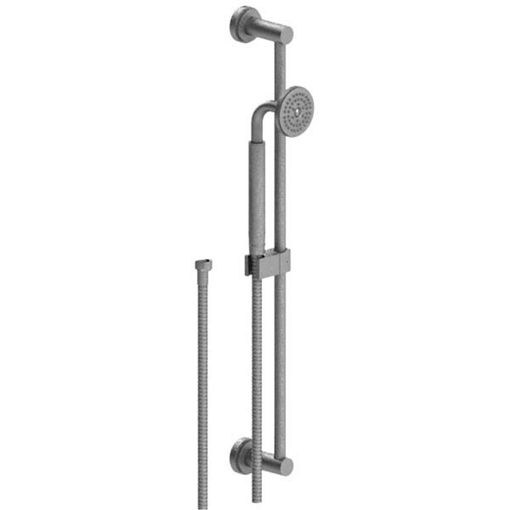 Rubinet 4GLA0 Adjustable Slide Bar With Hand Held Shower Assembly