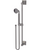Rubinet 4GMQ0 Adjustable Slide Bar With Hand Held Shower Assembly