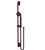 Rubinet 4GRT0 Adjustable Slide Bar With Hand Held Shower Assembly