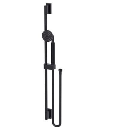 Rubinet 4GRT0 Adjustable Slide Bar With Hand Held Shower Assembly