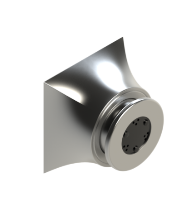 Rubinet 4J007 Body Spray With 1/2 Nipple Ic