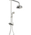 Rubinet 4UFM1 Bar With Iet At Shower Head, Include 8 Shower Head, 12 Shower Arm, 30 Adjustable Slide Bar (Can Be Cut To Suit), Hand Held Shower Diverter - Parent