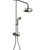 Rubinet 4UFM1 Bar With Iet At Shower Head, Include 8 Shower Head, 12 Shower Arm, 30 Adjustable Slide Bar (Can Be Cut To Suit), Hand Held Shower Diverter