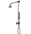 Rubinet 4UGN1 Bar With Iet At Diverter. IncludeLasalle Shower Head, 12 Shower Arm, 30 Adjustable Slide Bar (Can Be Cut To Suit), Hand Held Shower Diverter